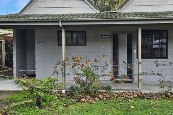 Communal ladies bathroom
