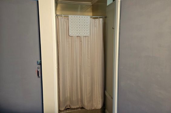 Communal ladies showers